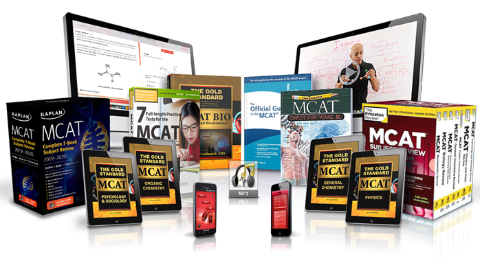 Raise MCAT scores with The Gold Standard MCAT test books and videos